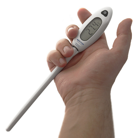 Термометр цифровой контактный МЕГЕОН 26400 купить по низкой цене | МАКСПРОФИТ