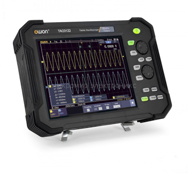 Осциллограф цифровой планшетный OWON TAO3122 купить по низкой цене | МАКСПРОФИТ