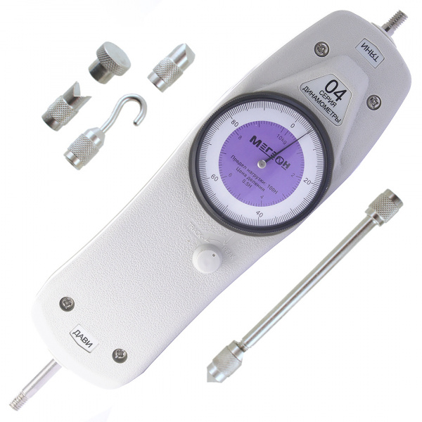 Динамометр сжатия-растяжения аналоговый МЕГЕОН 04010 купить по низкой цене | МАКСПРОФИТ