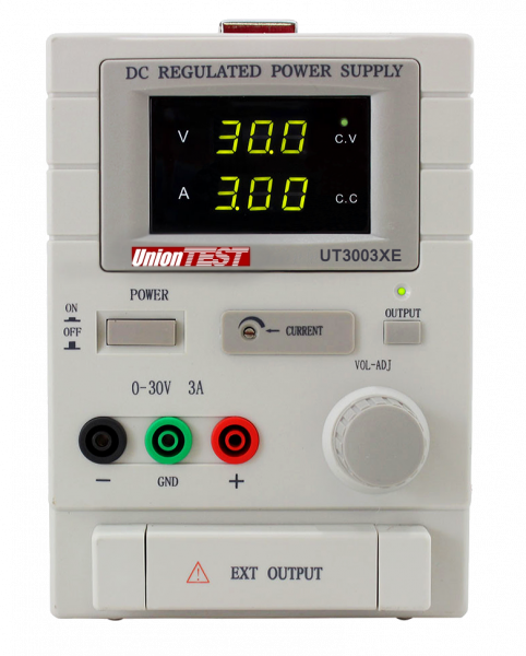 Источник питания UnionTEST UT3003XE линейный купить по низкой цене | МАКСПРОФИТ