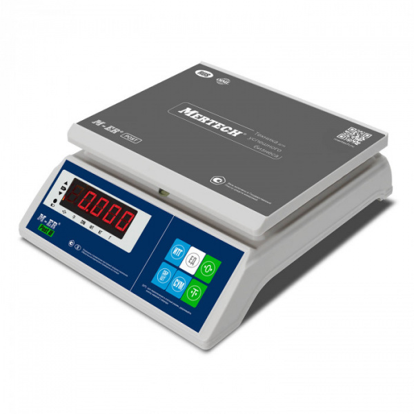 Порционные настольные весы M-ER 326 AFU-6.1 "Post III" LED купить по низкой цене | МАКСПРОФИТ