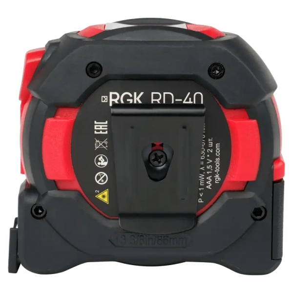 Лазерный дальномер с рулеткой RGK RD-40 купить по низкой цене | МАКСПРОФИТ