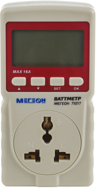 Ваттметр МЕГЕОН 71017 купить по низкой цене | МАКСПРОФИТ