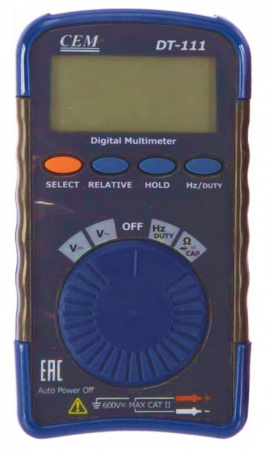 Мультиметр цифровой CEM DT-111 купить по низкой цене | МАКСПРОФИТ