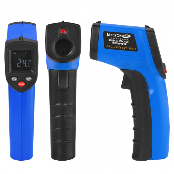 Бесконтактный термометр МЕГЕОН 16553 купить по низкой цене | МАКСПРОФИТ
