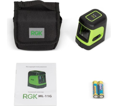 Лазерный построитель плоскостей RGK ML-11G купить по низкой цене | МАКСПРОФИТ